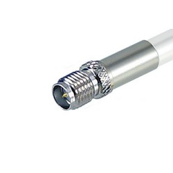 195系列短引线，反极性SMA插座/反极性TNC插头，10英尺（3米），黑的图片