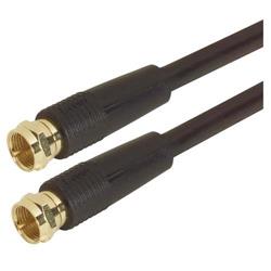 RG6同轴线缆，F型公头/公头，3.0ft/0.9m的图片