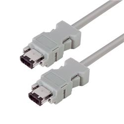 自锁型IEEE-1394火线线缆，1型公头 / 1型公头,3.0m的图片