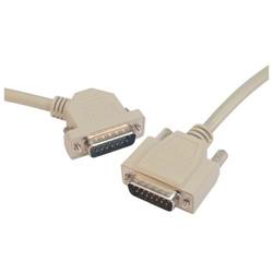 优良型模制D-Sub线缆，DB15公头/45度右出线公头，2.5英尺（0.8米）的图片