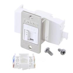 Panel Mount Category 5e Keystone Jack Tool-less w/ PoE+ Compliance的图片