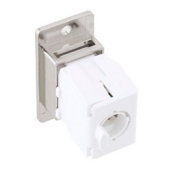 Panel Mount Category 5e Keystone Jack Tool-less w/ PoE+ Compliance的图片