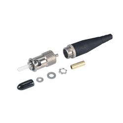 加固型商用现货（COTS）ST连接器，多模，锁定式，不锈钢，用于2毫米光纤的图片