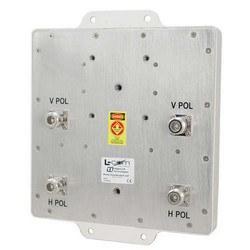 2.4/5GHz 8dBi双极化平板天线，N型母头连接器的图片