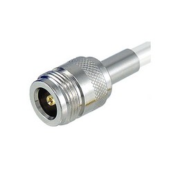 黑色（半球形）磁性吸盘基座 - N型母头连接器的图片