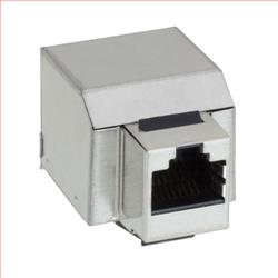 超5类屏蔽Keystone插座，110/RJ45，EIA568A/B的图片