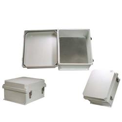 防风雨NEMA 4X外壳，14.0in/35.6cm x 12.0in/30.5cm x 7.0in/17.8cm，带备用铝制安装板的图片