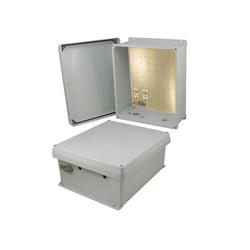 14×12×6英寸（35.6×30.5×15.2厘米）防风雨接线盒，120V交流，带加热系统的图片