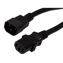 Heavy Duty CPU/PDU Power Cord C14 to C13 15 AMP 6FT的图片