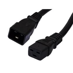 Server/PDU Power Cord - C20 to C19 - 20 Amp - 6 FT - Black的图片