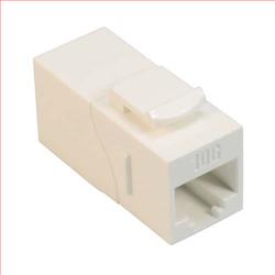 超6类非屏蔽RJ45（8×8）直角型Keystone耦合器的图片