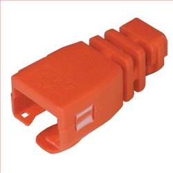 RJ45水晶头防护盖,,袋装, 50 只/袋, 红色的图片