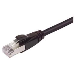 特优型超6类线缆，RJ45/RJ45，黑，7英尺（2.1米）的图片