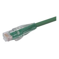 特优型超 5 类 RJ45/RJ45 模制级以太网跳线黑色25ft / 7.6m的图片