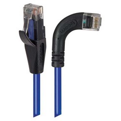 超5类直角型跳线，直通/直角右出线，蓝，15英尺（4.6米）的图片