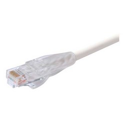 特优型超5类跳线，RJ45/RJ45，白，7英尺（2.1米）的图片