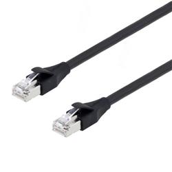 Category 5e Braid Shielded High Flex Ethernet Assembly, RJ45 / RJ45, 4.0m的图片