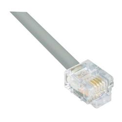 5类USOC-4跳线，RJ11水晶头/RJ11，3英尺（0.9米）的图片