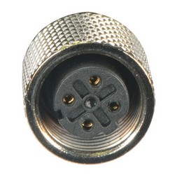 超5类M12 4针D编码SF/UTP工业级线缆，M12母头/RJ45，5米的图片