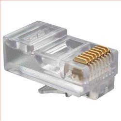 水晶头,RJ45 (8x8), 径向接入,袋装, 100只/袋的图片