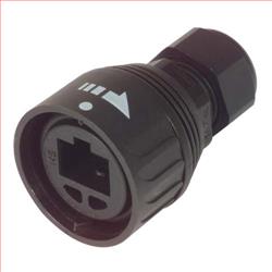 IP67级RJ45插头套件，超5类屏蔽，穹顶式的图片