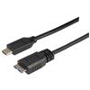 USB 3.0线缆，直通Type-C/直通Micro-B，1米的图片