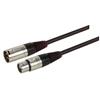 XLR Pro音频线缆，XLR公头/XLR母头，3.0ft/0.9m的图片