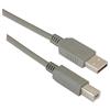 USB 2.0 优良型线缆组件, A 型公头 / B 型公头, 3.0m, 灰色的图片